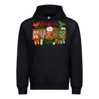 Black Christmas Nurse Crew Urban Hoodie - FaDigitalArtStudio