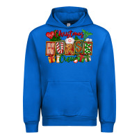 Cobalt Christmas Nurse Crew Urban Hoodie - FaDigitalArtStudio