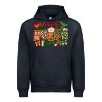 Navy Christmas Nurse Crew Urban Hoodie - FaDigitalArtStudio