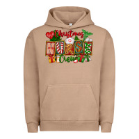 Pigment Burro Christmas Nurse Crew Urban Hoodie - FaDigitalArtStudio