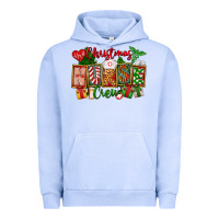 Pigment Grape Ice Christmas Nurse Crew Urban Hoodie - FaDigitalArtStudio