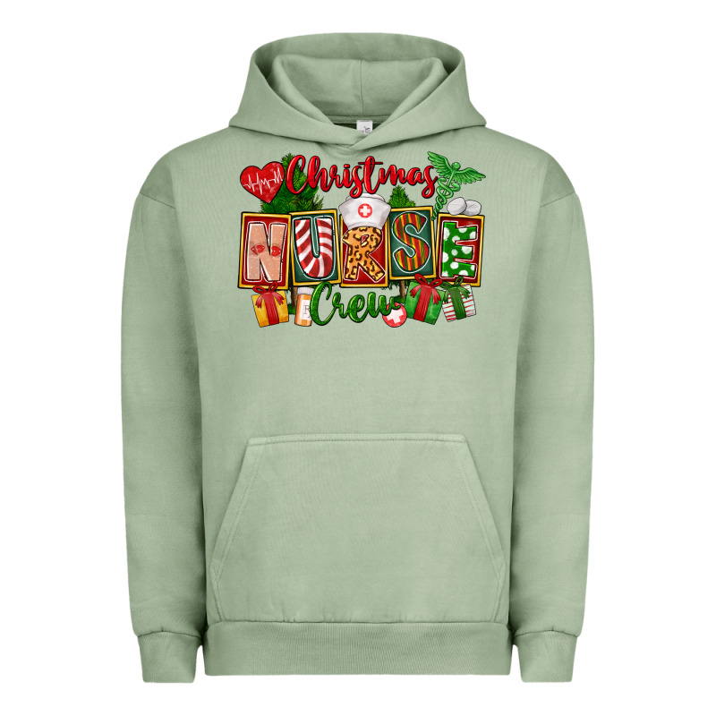 Christmas Nurse Crew Urban Hoodie by FaDigitalArtStudio | Teevron