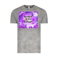 Cloud Rock thankful greatful blessed Vintage Tee - NancyCooperArtShop