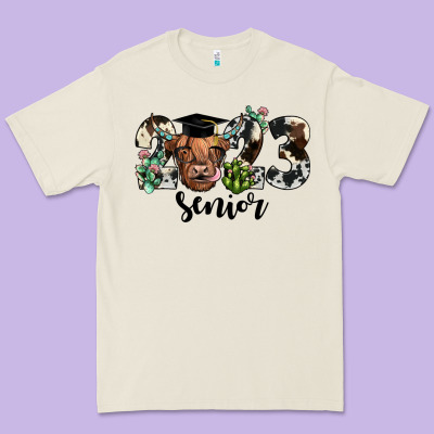 Highland Cow 2023 Premium Tee Designed By Jahusdesignshop