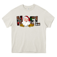Cream santa noel Heavy Core Tee - JahusDesignShop