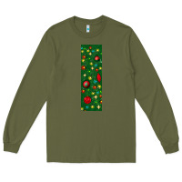 Army Green christmas pen wraps Long Sleeve Tee - BundleAndBundleShop