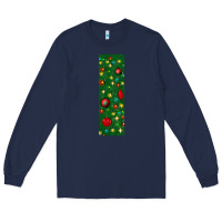 Navy christmas pen wraps Long Sleeve Tee - BundleAndBundleShop
