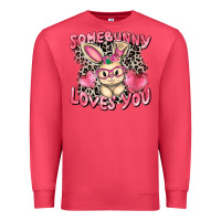 Cardinal Somebunny loves you Easter Day Premium Sweatshirt - CowGirlArtShop