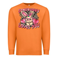 Somebunny Loves You Easter Day Premium Sweatshirt | Teevron
