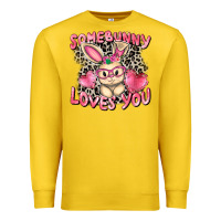 Lemon Somebunny loves you Easter Day Premium Sweatshirt - CowGirlArtShop