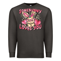 Smoke Somebunny loves you Easter Day Premium Sweatshirt - CowGirlArtShop
