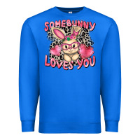 True Royal Somebunny loves you Easter Day Premium Sweatshirt - CowGirlArtShop