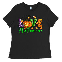 Black love halloween Ladies Tee - Artiststas