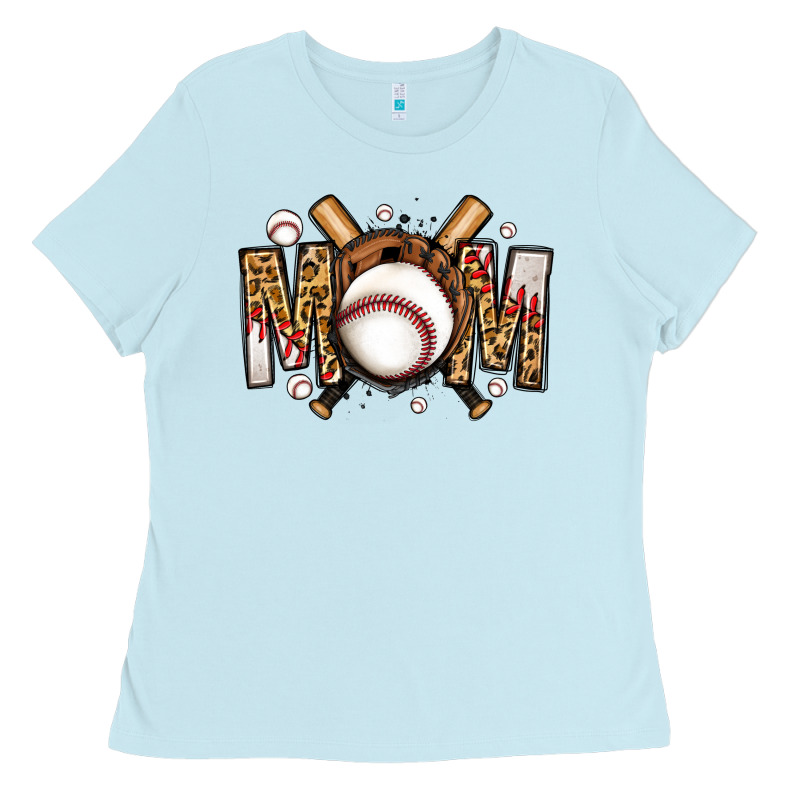 Baseball Mom Ladies Tee by Jasminsmagicworld | Teevron