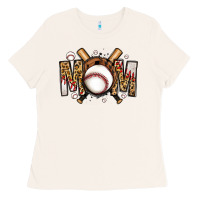 Bone baseball mom Ladies Tee - Jasminsmagicworld