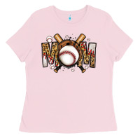 Bubblegum Pink baseball mom Ladies Tee - Jasminsmagicworld