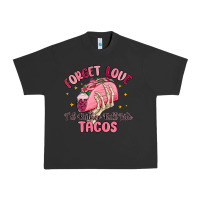 Pigment Black forget love id rather fall into tacos Urban Heavy Tee - MaliasSmallBusiness
