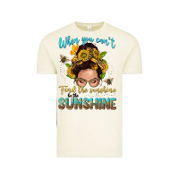 Vintage Arctic when you cant find the sunshine be the sunshine me Vintage Tee - NancyCooperArtShop