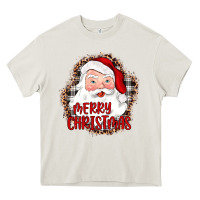 Cream merry christmas santa Heavy Core Tee - JahusDesignShop