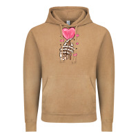 Vintage Camel skeleton hand with sugar valentines day Vintage Hoodie - MaliasSmallBusiness