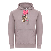 Vintage Zinc skeleton hand with sugar valentines day Vintage Hoodie - MaliasSmallBusiness