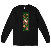 Black christmas pen wraps Long Sleeve Tee - BundleAndBundleShop