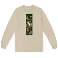 Mushroom christmas pen wraps Long Sleeve Tee - BundleAndBundleShop