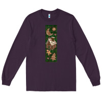 Plum christmas pen wraps Long Sleeve Tee - BundleAndBundleShop