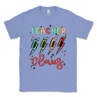 Colony Blue teacher claus Classic Tee - MaliasSmallBusiness