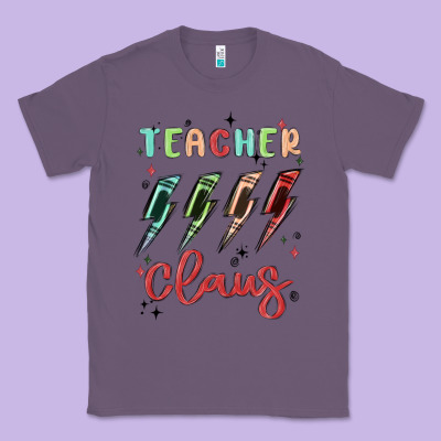 Teacher Claus Classic Tee Designed By Maliassmallbusiness