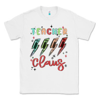 White teacher claus Classic Tee - MaliasSmallBusiness