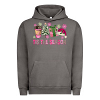 Pigment Tornado Pink Christmas Tis The Season Urban Hoodie - FaDigitalArtStudio