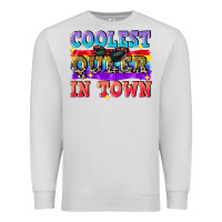 Dove Grey Coolest queer in town Premium Sweatshirt - CowGirlArtShop