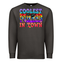 Smoke Coolest queer in town Premium Sweatshirt - CowGirlArtShop