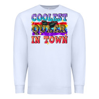 White Coolest queer in town Premium Sweatshirt - CowGirlArtShop