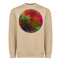 Mushroom halloween round Heavyweight Sweatshirt - BundleAndBundleShop