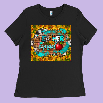 Teacher Squad Tumbler Ladies Tee Designed By Bundleandbundleshop