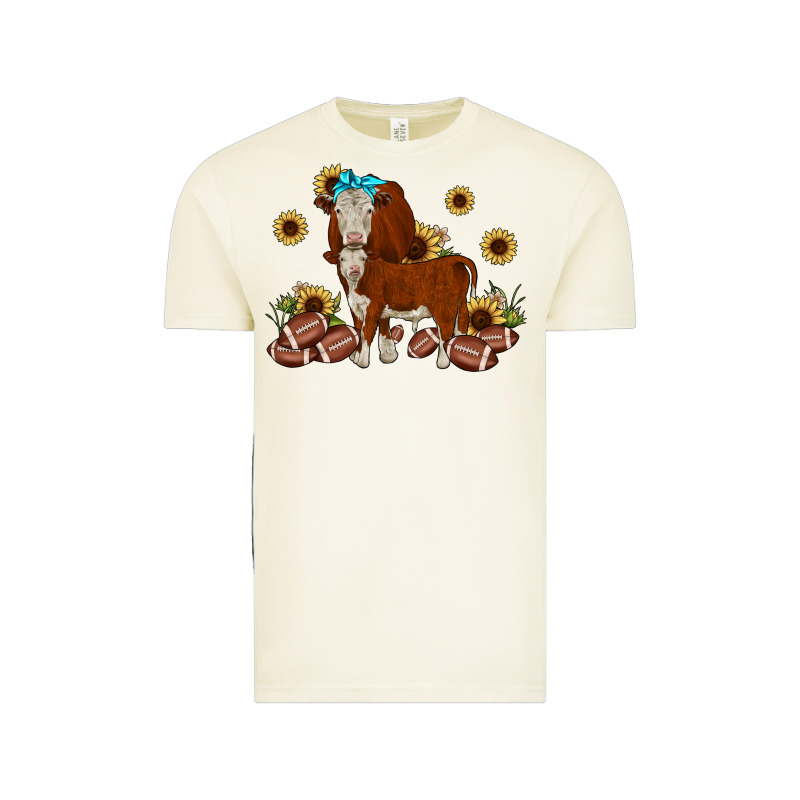 Football Hereford Sunflower Vintage Tee by JahusDesignShop | Teevron