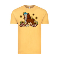 Vintage Mustard football hereford sunflower Vintage Tee - JahusDesignShop