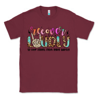 Burgundy recover loudly to keep others from dying quietly m Classic Tee - MaliasSmallBusiness