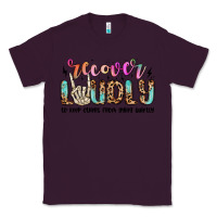 Plum recover loudly to keep others from dying quietly m Classic Tee - MaliasSmallBusiness