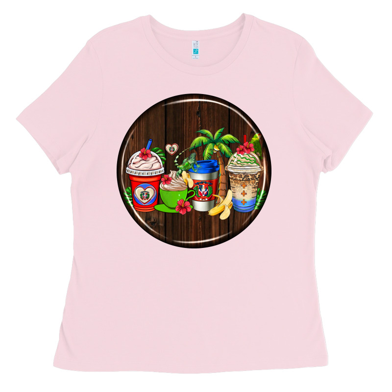 Dominican Republic Coasters Ladies Tee by AdoDesignShop | Teevron