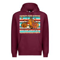 Burgundy pumkin spice everything tumbler Premium Hoodie - JahusDesignShop