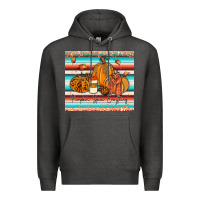 Charcoal Heather pumkin spice everything tumbler Premium Hoodie - JahusDesignShop