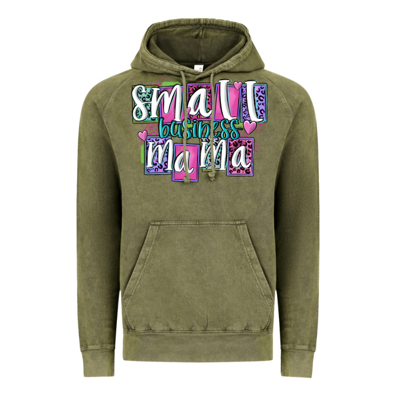 Small Business Mama Vintage Hoodie by MaliasSmallBusiness | Teevron