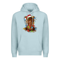 Blue Mist christmas heifer cow gnome Premium Hoodie - CowGirlArtShop