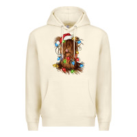 Sandshell christmas heifer cow gnome Premium Hoodie - CowGirlArtShop