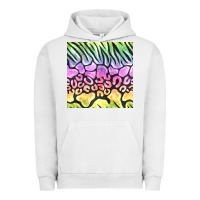 Pigment Lunar Rock neon rainbow safari seamless pattern Urban Hoodie - BundleAndBundleShop