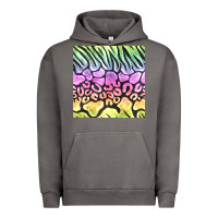Pigment Tornado neon rainbow safari seamless pattern Urban Hoodie - BundleAndBundleShop