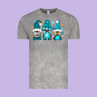Winter Afro Gnomies Vintage Tee Designed By Nancycooperartshop